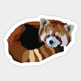 Red Panda Sticker